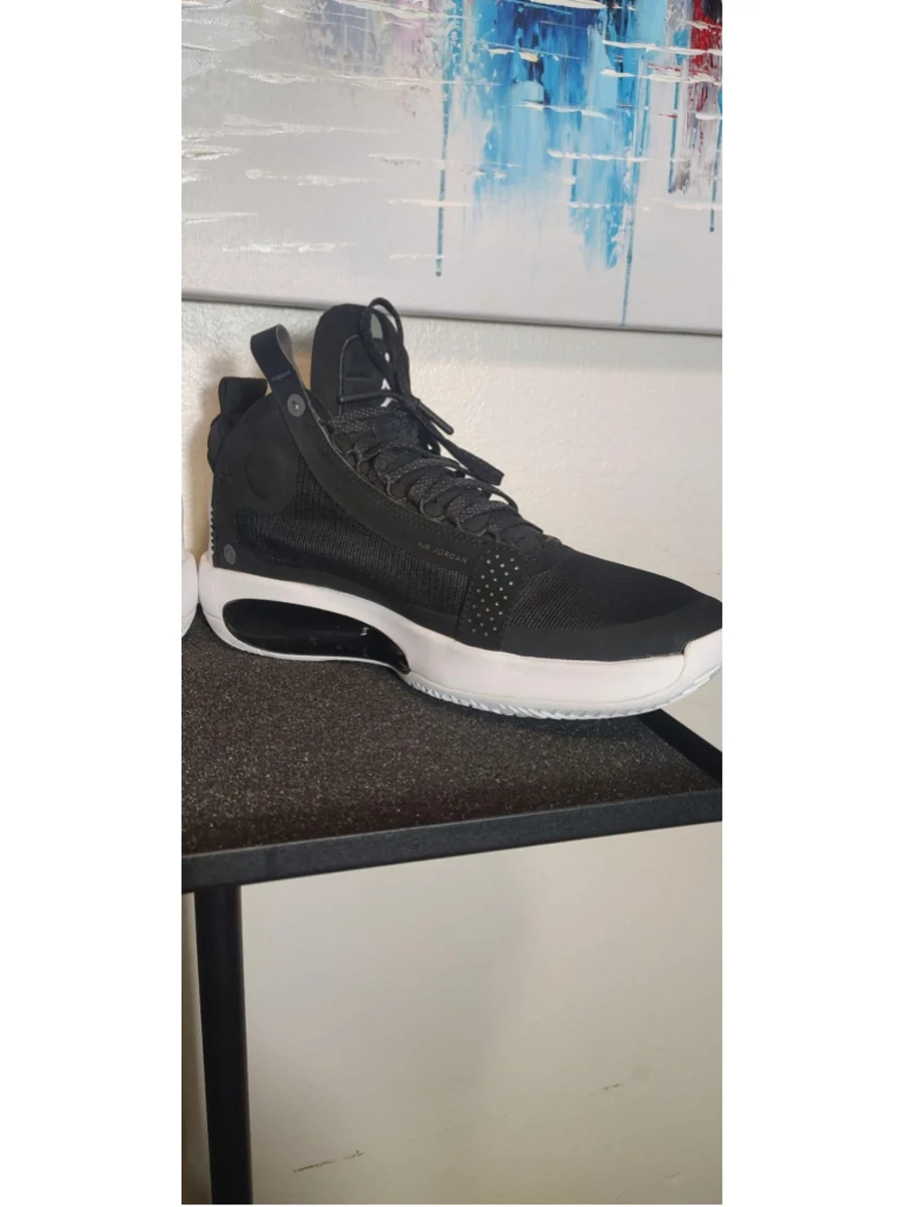 Jordan Air Jordan Shoes Mens Size 10.5 Black Mid Basketball Sneakers AR3240-001